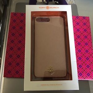 Tory Burch Phone Case, rose gold